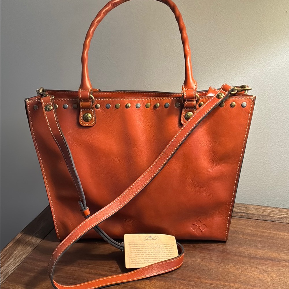 Patricia Nash Zancona smooth leather Tote Bag